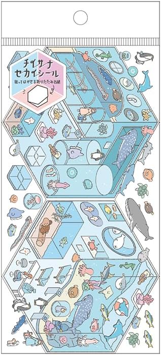 Kamio Chiisanaseka Mini World Stickers