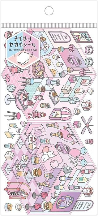 Kamio Chiisanaseka Mini World Stickers