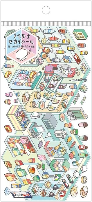 Kamio Chiisanaseka Mini World Stickers