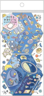 Kamio Chiisanaseka Mini World Stickers