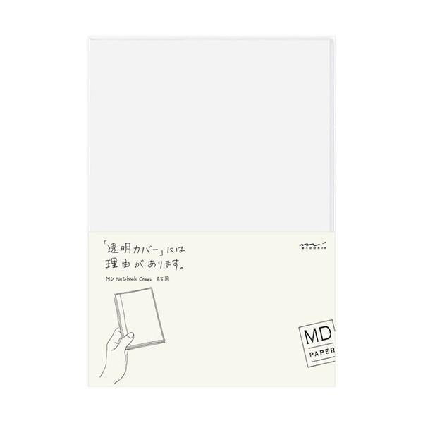 Midori Cover for MD Notebook A5 — Transparent
