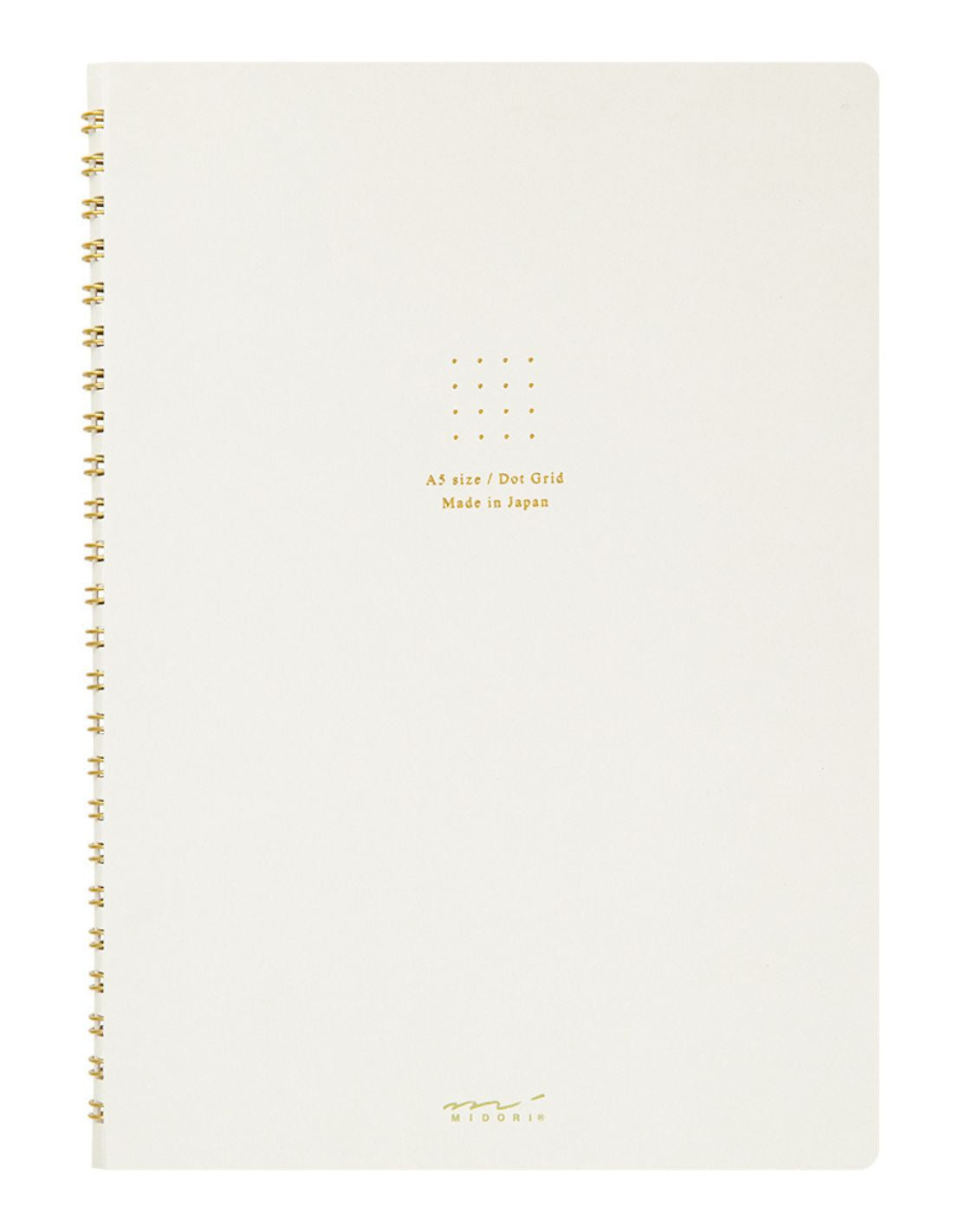 Midori A5 Ring Notebook Dot Grid