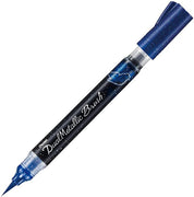 Pentel Dual Metallic Brush Pen — Blue