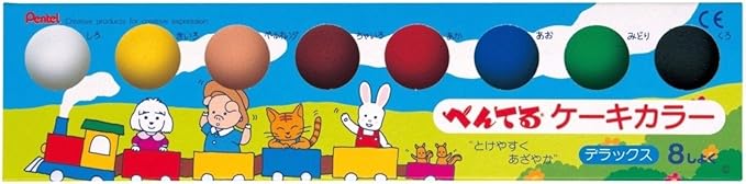 Pentel 8 Colour Paint Set