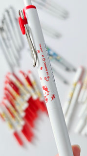 Hello Kitty Limited Edition Red Uni-Ball One — 0.38mm