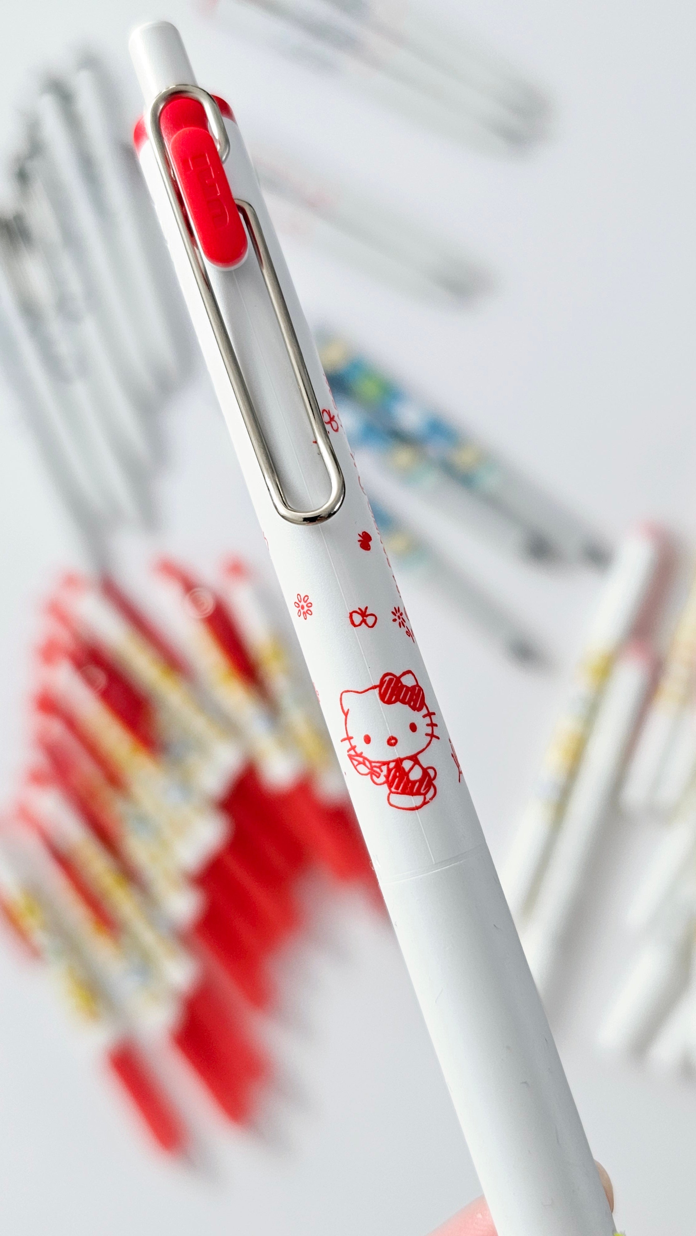 Hello Kitty Limited Edition Red Uni-Ball One — 0.38mm